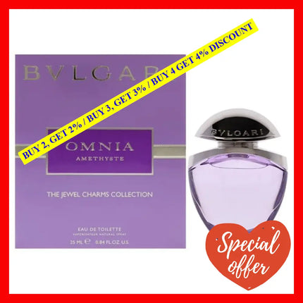 Bvlgari Omnia Amethyste By For Women - 0.84 Oz Edt Spray