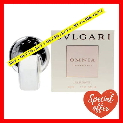 Bvlgari Omnia Crystalline By For Women - 2.2 Oz Edt Spray