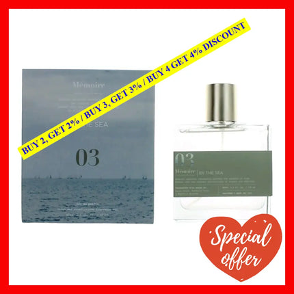 By The Sea Memoire Archives 3.4 Oz Eau De Parfum Spray For Unisex