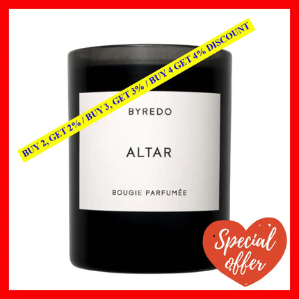 Byredo Altar Scented Candle 8.4Oz - 240Gm