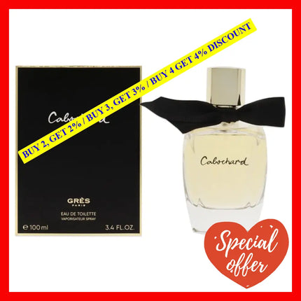 Cabochard By Parfums Gres For Women - 3.4 Oz Edt Spray