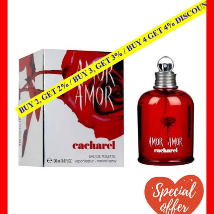 Cacharel Amor Edt Spray For Women 100Ml - 3360373063680