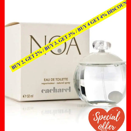 Cacharel Noa Eau De Toilette Spray 50 Ml For Women - 3360373016341