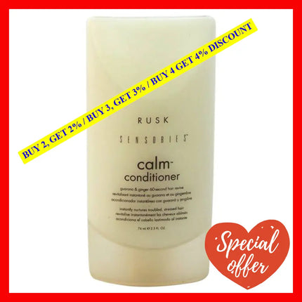 Calm Conditioner By Rusk For Unisex - 2.5 Oz