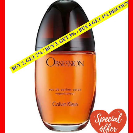 Calvin Klein Obsession Edp Spray For Women 50Ml - 88300103300