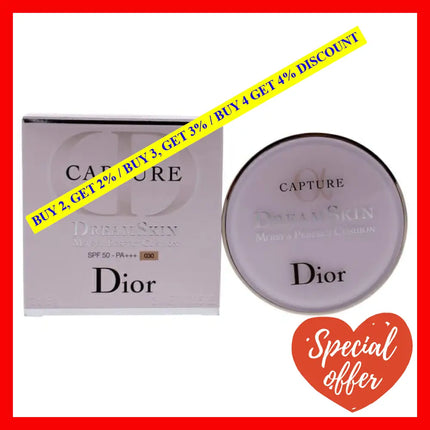 Capture Dreamskin Moist And Perfect Cushion Spf 50 - 030 Medium Beige By Christian Dior For Women 2