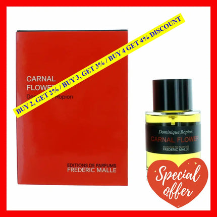 Carnal Flower By Frederic Malle 3.4 Oz Eau De Parfum Spray For Unisex