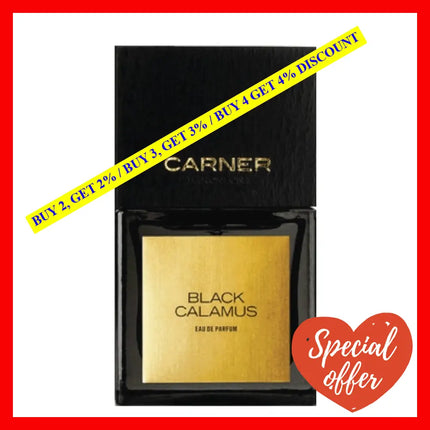 Carner Barcelona Black Calamus Eau De Parfum Unisex 1.7 Oz / 50 Ml