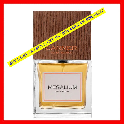 Carner Barcelona Megalium Eau De Parfum Unisex 3.4 Oz / 100 Ml