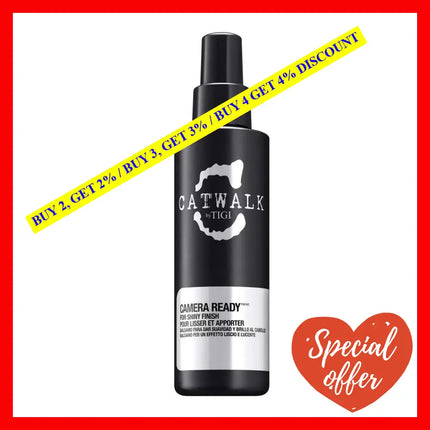 Catwalk Camera Ready Shine Spray By Tigi For Unisex - 5.07 Oz Hair