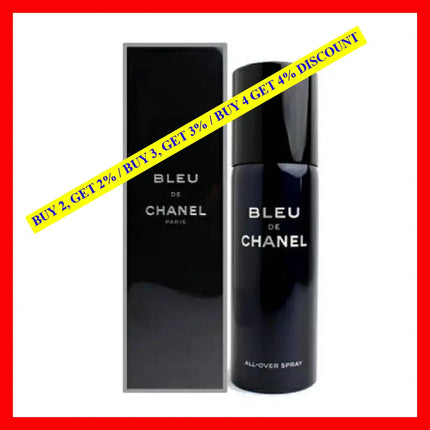 Chanel Bleu De 5 Oz All-Over Sp For Men