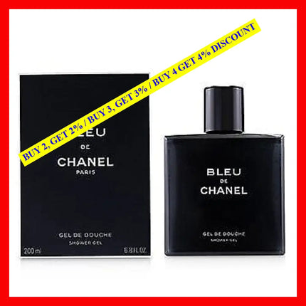 Chanel Bleu De 6.7 Shower Gel For Men