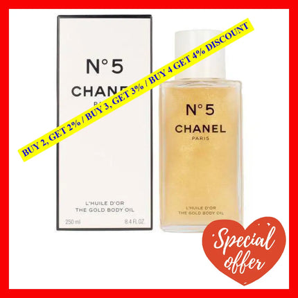 Chanel No.5 8.4 The Gold Body Oil For Women