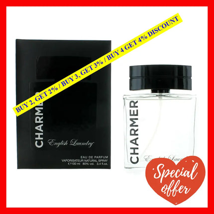 Charmer By English Laundry 3.4 Oz Eau De Parfum Spray For Men