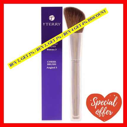 Cheek Brush - 3 Angled By By Terry For Women 1 Pc