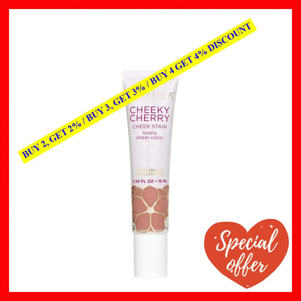 Cheeky Cherry Cheek Stain - Baby By Pacifica For Women 0.50 Oz Blush