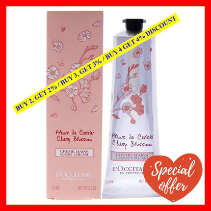 Cherry Blossom Hand Cream By Loccitane For Unisex - 5.2 Oz