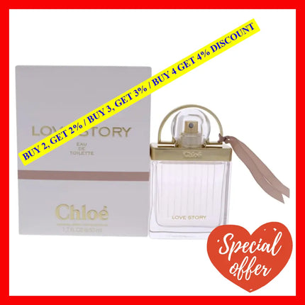 Chloe Love Story By For Women - 1.7 Oz Edt Spray