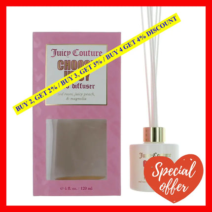 Choose Juicy By Couture 4 Oz Reed Diffuser