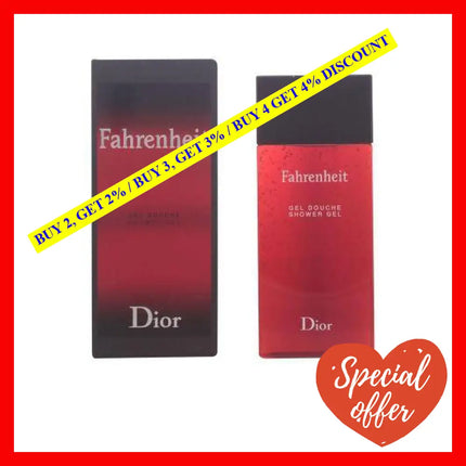 Christian Dior Fahrenheit 6.8 Shower Gel For Men