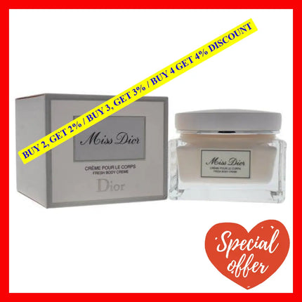 Christian Dior Miss 5.1 Body Cream For Women