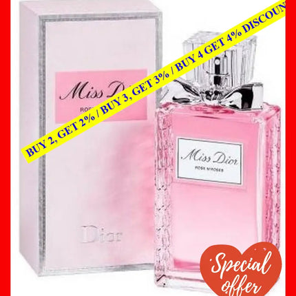 Christian Dior Miss Rose N’roses Eau De Toilette 50 Ml For Women (3348901500821)