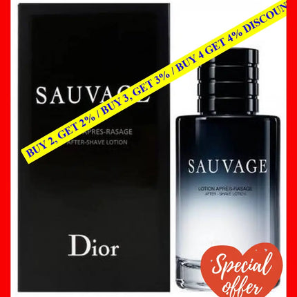 Christian Dior Sauvage After Shave Lotion 100 Ml For Men (3348901250269)