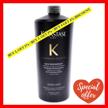 Chronologiste Revitalizing Shampoo By Kerastase For Unisex - 34 Oz