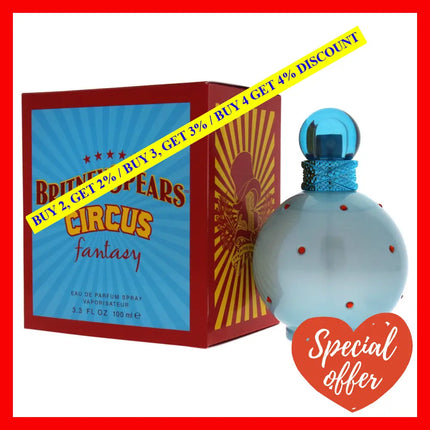 Circus Fantasy By Britney Spears For Women - 3.3 Oz Edp Spray