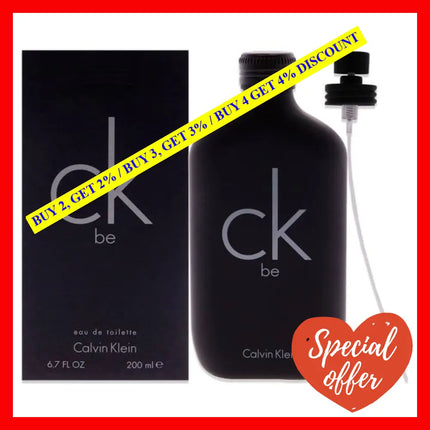 Ck Be By Calvin Klein For Unisex - 6.7 Oz Edt Spray