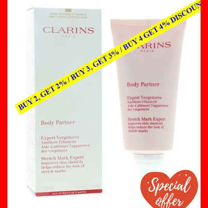 Clarins Body Partner Stretch Mark Expert Cream 175Ml - 3380810277807