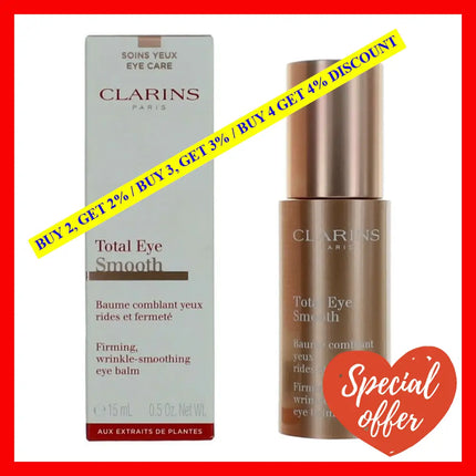 Clarins By.5 Oz Total Eye Smooth Balm