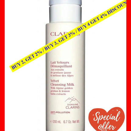 Clarins Reiniging & Lotions Cleansing Milk 200 Ml - 3380810378795