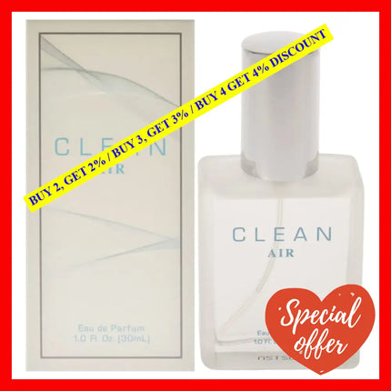 Classic Air By Clean For Women - 1 Oz Edp Spray