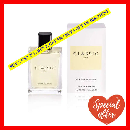 Classic Citrus By Banana Republic For Unisex - 4.2 Oz Edp Spray