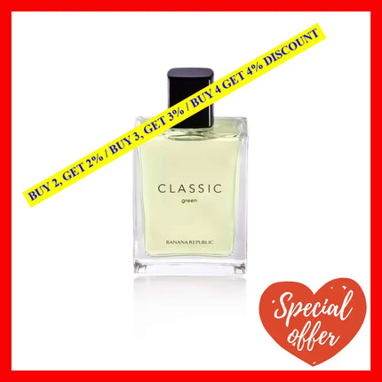 Classic Green By Banana Republic For Unisex - 4.2 Oz Edp Spray