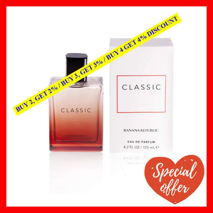 Classic Red By Banana Republic For Unisex - 4.2 Oz Edp Spray