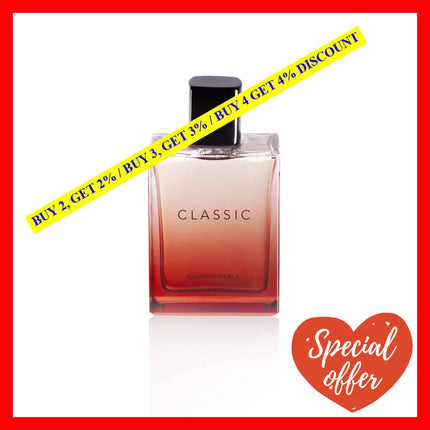 Classic Red By Banana Republic For Unisex - 4.2 Oz Edp Spray