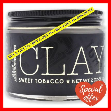 Clay - Sweet Tobacco By 18.21 Man Made For Men 2 Oz