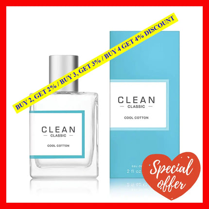 Clean Classic Cool Cotton Eau De Parfum 60 Ml