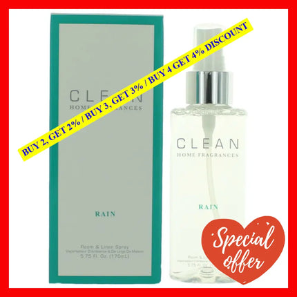 Clean Rain By Dlish 5.75 Oz Room & Linen Spray For Unisex