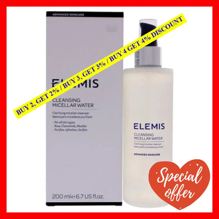 Cleansing Micellar Water By Elemis For Women - 6.7 Oz Cleanser