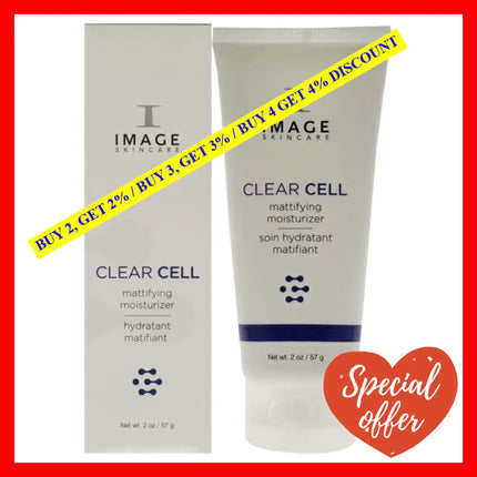 Clear Cell Mattifying Moisturizer - Oily Skin By Image For Unisex 2 Oz