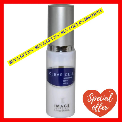 Clear Cell Medicated Acne Lotion By Image For Unisex - 1.7 Oz