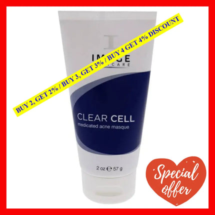 Clear Cell Medicated Acne Masque By Image For Unisex - 2 Oz