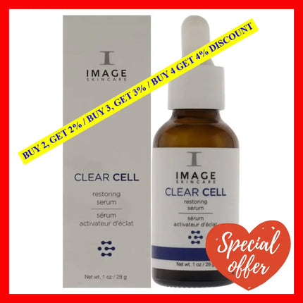 Clear Cell Restoring Serum Oil-Free By Image For Unisex - 1 Oz