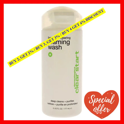 Clear Start Breakout Clearing Foaming Wash By Dermalogica For Women - 6 Oz Foam