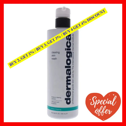 Clearing Skin Wash By Dermalogica For Unisex - 16.9 Oz Cleanser