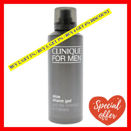 Clinique For Men Aloe Shave Gel By For - 4.2 Oz