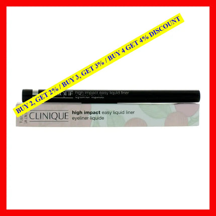 Clinique High Impact Easy Liquid Liner By.02 Oz Eyeliner - 01 Black